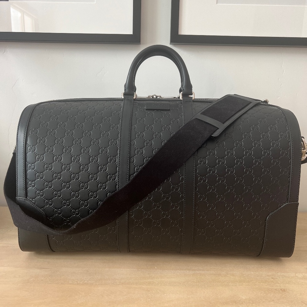 Gucci GG Maxi Embossed Duffel